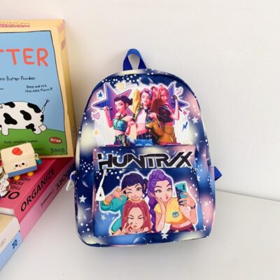 O1CN01OKJf871Eon9CPdNAS_!!6000000000399-0-cib Korean Style Children's Backpack-Navy blue