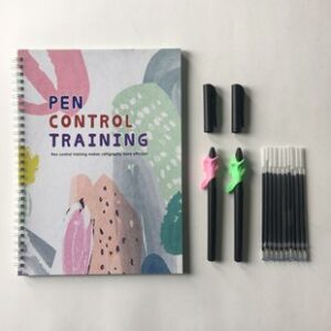 O1CN01Qj2CfR1NPuAM0ZKeM_!!6000000001563-0-cib Quick Learning Calligraphy Practice Book-1 booklet + 10 pen refills + 2 pen barrels + 2 pen grips