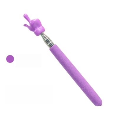 Telescopic Stainless Steel Pointer-Purple