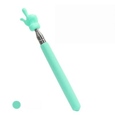 Telescopic Stainless Steel Pointer-Green