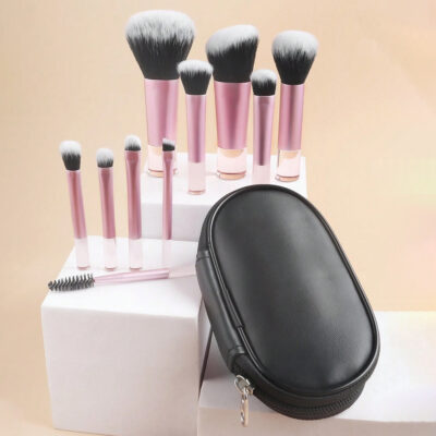 O1CN01YldXbA26fcRXJCxzW_!!6000000007689-0-cib 10-Piece Mini Makeup Brush Set-black