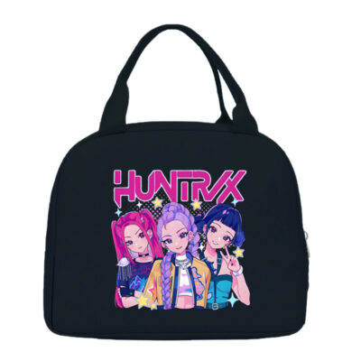 Kpop Demon Hunters Lunchbag-Black 3