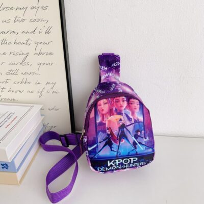 Children's Chest Bag-Purple Kpop