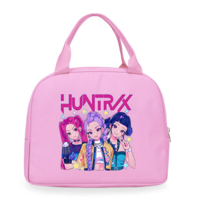 Kpop Demon Hunters Lunchbag-Pink 3