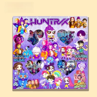 DIY Decorative Stickers-Demon Hunter Girls Box Sticker - Style B