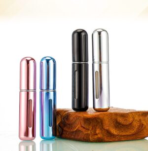 5ml Mini Refillable Perfume Bottle-Glossy Black