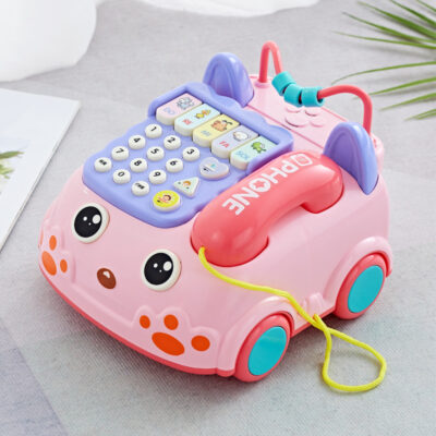 O1CN01tiRJdM1Xpg9cXfunJ_!!3214952973-0-cib Children's Telephone Car Story Music- pink