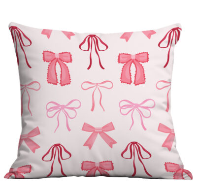 Short Plush Printed Pillowcase-3