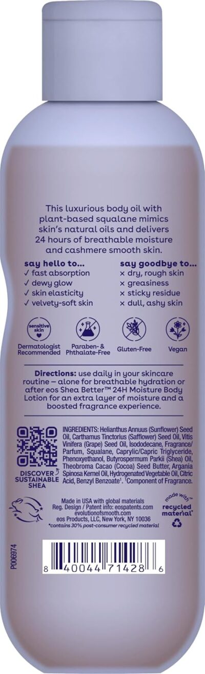 EOS Body Oil Cashmere 6oz