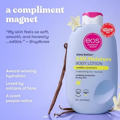 EOS Body Lotion Vanilla Cashmere 16oz
