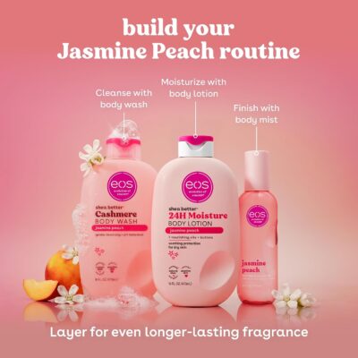 EOS Body Lotion Jasmine Peach 16oz
