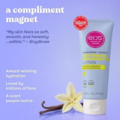 EOS Body Lotion Vanilla Cashmere 2.5oz