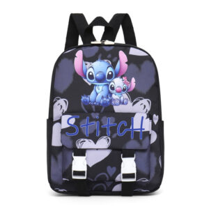 Stitch Children's Backpack-Stitch Black