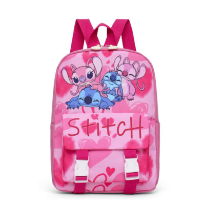O1CN0145QUxc1dXinAiAejX_!!6000000003746-0-cib Stitch Children's Backpack-Stitch deep pink