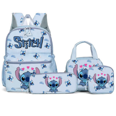 O1CN019dGXor1bDRzwKHUAP_!!6000000003431-0-cib Four-Piece Double Shoulder Backpack-Light blue