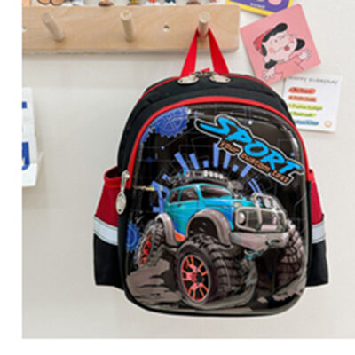 Stylish And Versatile Trendy Children's Backpack-Black