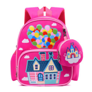 Stylish And Versatile Trendy Children's Backpack-Dark Pink