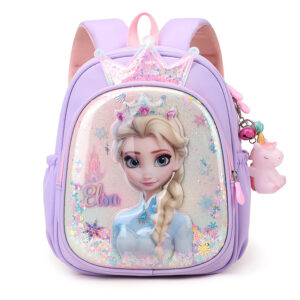 Cartoon Hard-shell Children's Backpack-Purple Aisha