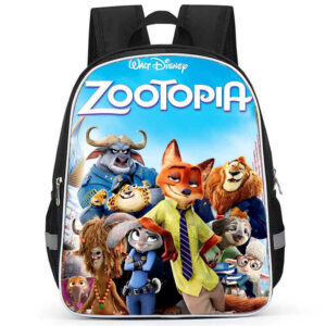 Student Backpack-13 Black Zootopia2 003