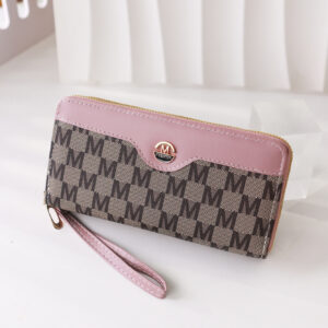Women's Zipper Wallet-Light purple