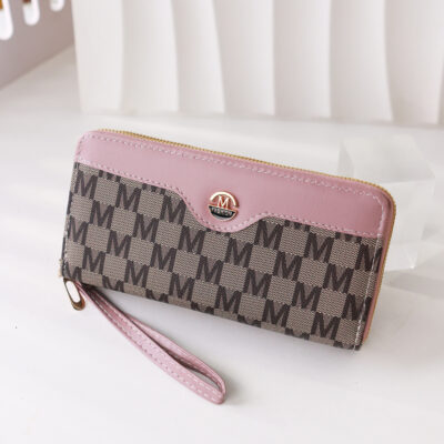 O1CN01RT300b21HHKXbw38J_!!6000000006959-0-cib Women's Zipper Wallet-Light purple