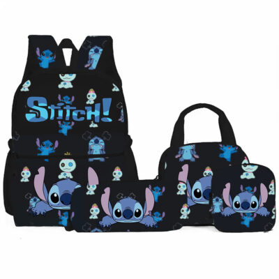 O1CN01WTN2sS1Eg5bQtxz14_!!6000000000380-0-cib Four-Piece Double Shoulder Backpack-Black