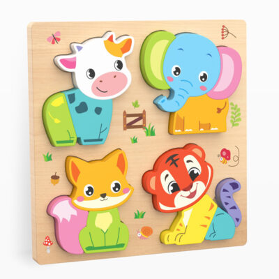 O1CN01WV5y2n1ak8g3KnOUt_!!6000000003367-0-cib 3D Wooden Puzzle-Forest Animal