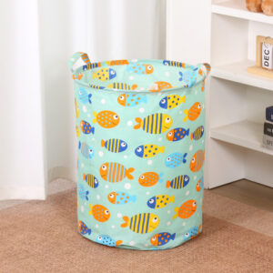 Oxford Cloth Storage Basket-Small fish 40*50