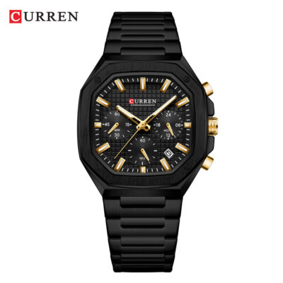 Curren Men's Watch-Black casing