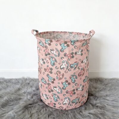 O1CN01Zi90dD1v9b0IuHYfh_!!6000000006130-0-cib Oxford Cloth Storage Basket-Wooden Horse 40*50