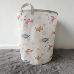 Oxford Cloth Storage Basket-Airplane 40*50