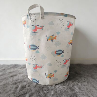 Oxford Cloth Storage Basket-Airplane 40*50