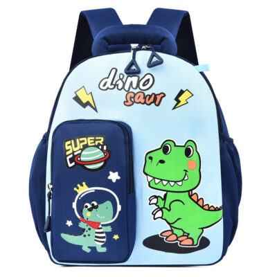 O1CN01g8IXOH1DwkQMY9LSF_!!6000000000281-0-cib Strawberry Bear Schoolbag-Navy Blue (for the little dinosaur)