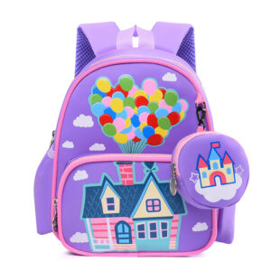 Stylish And Versatile Trendy Children's Backpack-Purple
