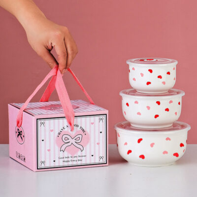 O1CN01xjlThy1uuTvd074JW_!!6000000006097-0-cib Ceramic Food Storage Bowls-Heart-shaped food storage bowl set