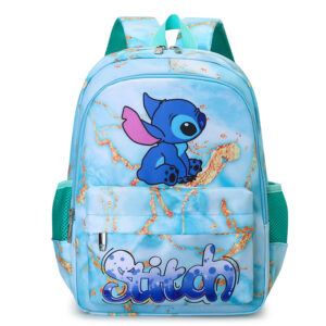 Stitch Children's Schoolbag-Green