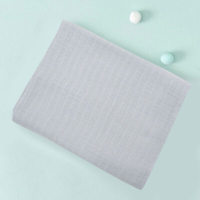 O1CN014OM2M01WtWJzPg8zk_!!6000000002846-0-cib Double-layer Cotton Gauze Swaddle Blanket-Light Gray