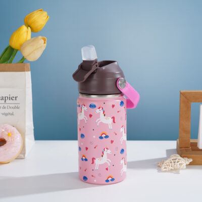 12oz/360ml Small Capacity Thermos-Pink