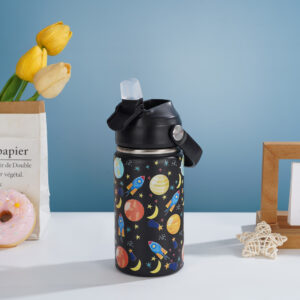 12oz/360ml Small Capacity Thermos-Black