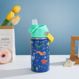 12oz/360ml Small Capacity Thermos-Dark Blue