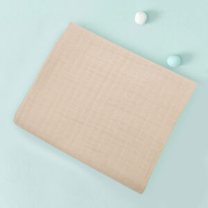 Double-layer Cotton Gauze Swaddle Blanket-Mikhaki