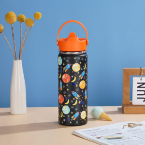 O1CN01Mhdvt71k5VhcgLO4F_!!6000000004632-0-cib 18oz New Sports Water Bottle-Black Planet - Orange Lid