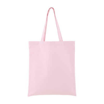 Blank Canvas Tote Bags-Light pink