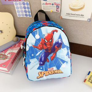 Spider-Man Children's Backpack-Light blue