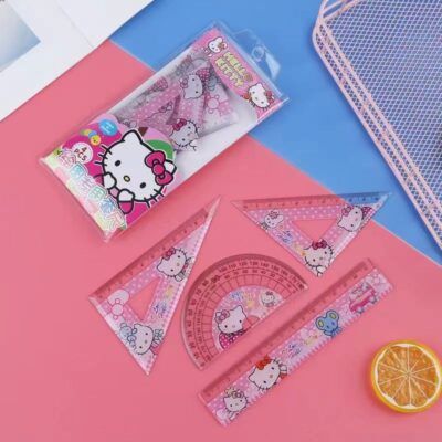 Children's Cartoon Ruler Set-kT