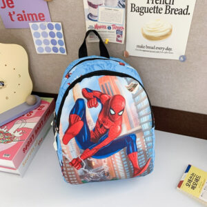 Spider-Man Children's Backpack-Light blue