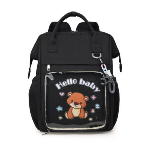Cartoon Baby Bag-Black
