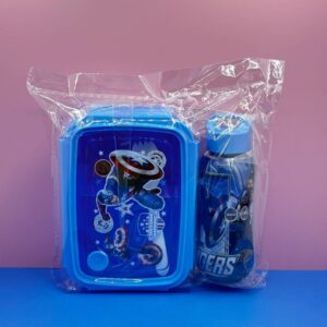 O1CN01ea3gzQ1y6nR4y6NBc_!!6000000006530-0-cib Cartoon Lunch Box Set with Small Water Cup-Captain