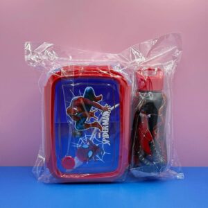 O1CN01ifMMuP1k0vk5YWOQE_!!6000000004622-0-cib Cartoon Lunch Box Set with Small Water Cup-Spider