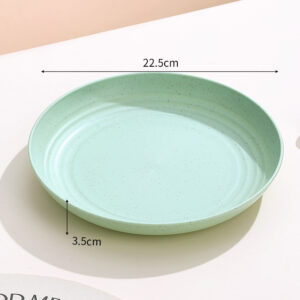 O1CN01qaKRDM22yA1QbeNRv_!!6000000007188-0-cib 23cm Dinner Plate-Nordic Green